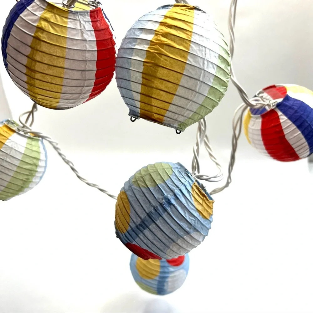 Fun Paper Lantern String Lights
